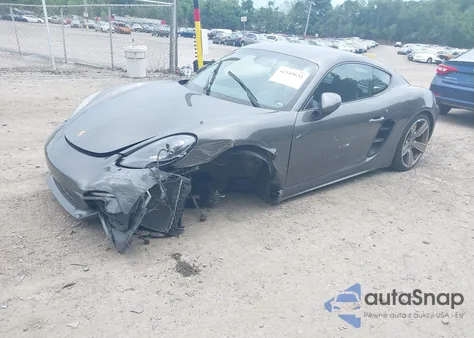 2019 Porsche 718 Cayman from USA, damaged, VIN WP0AA2A85KS260984